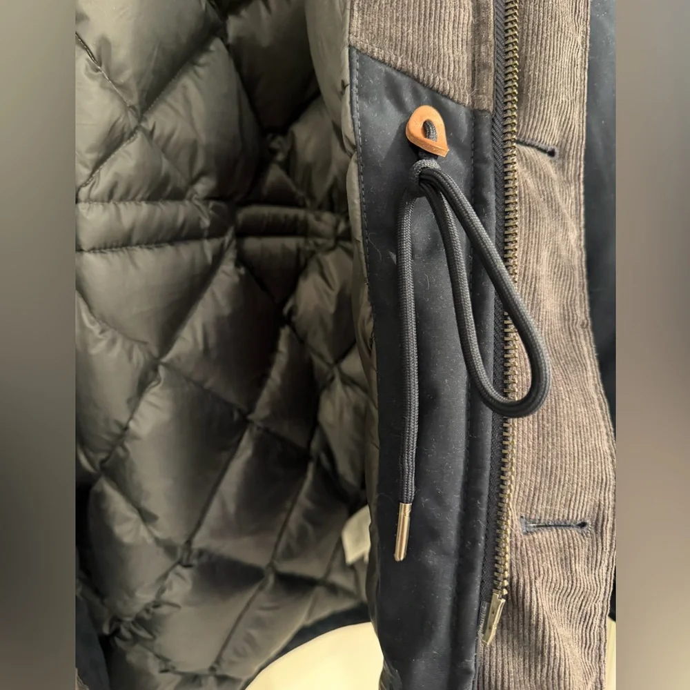 Abercrombie & Fitch Men’s Ultra Down Parka with Faux Fur Trim Size XL Like New - Picture 14 of 16